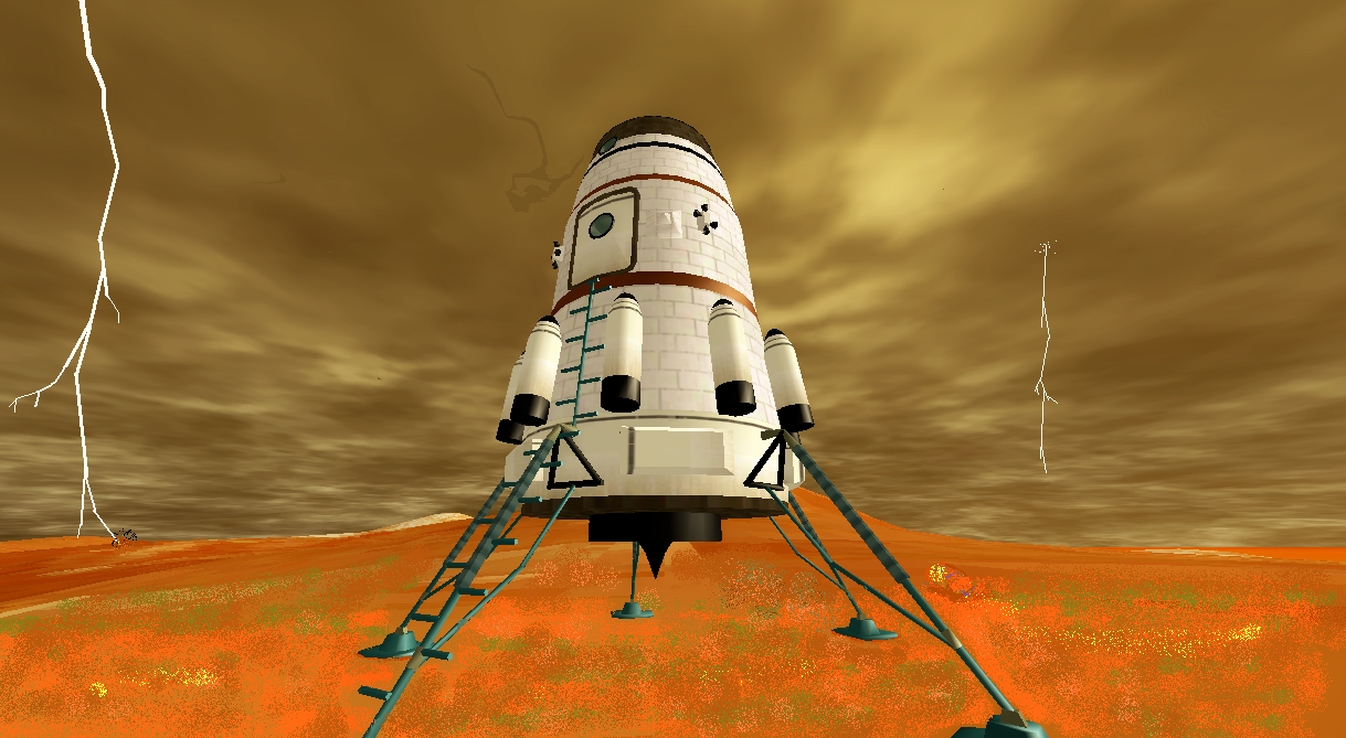 Pegasus - Venus landing