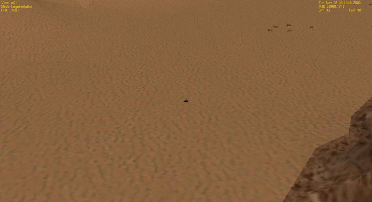 Probe touchdown