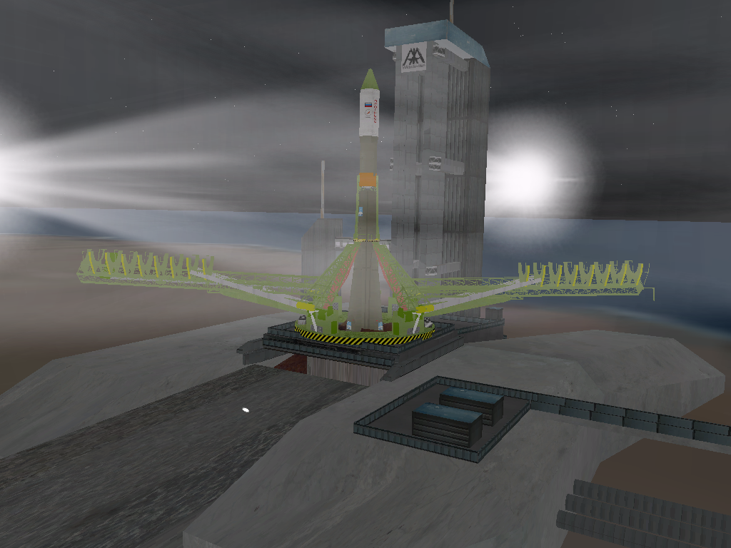Ready for departure from Wideawake, T-101 secs.