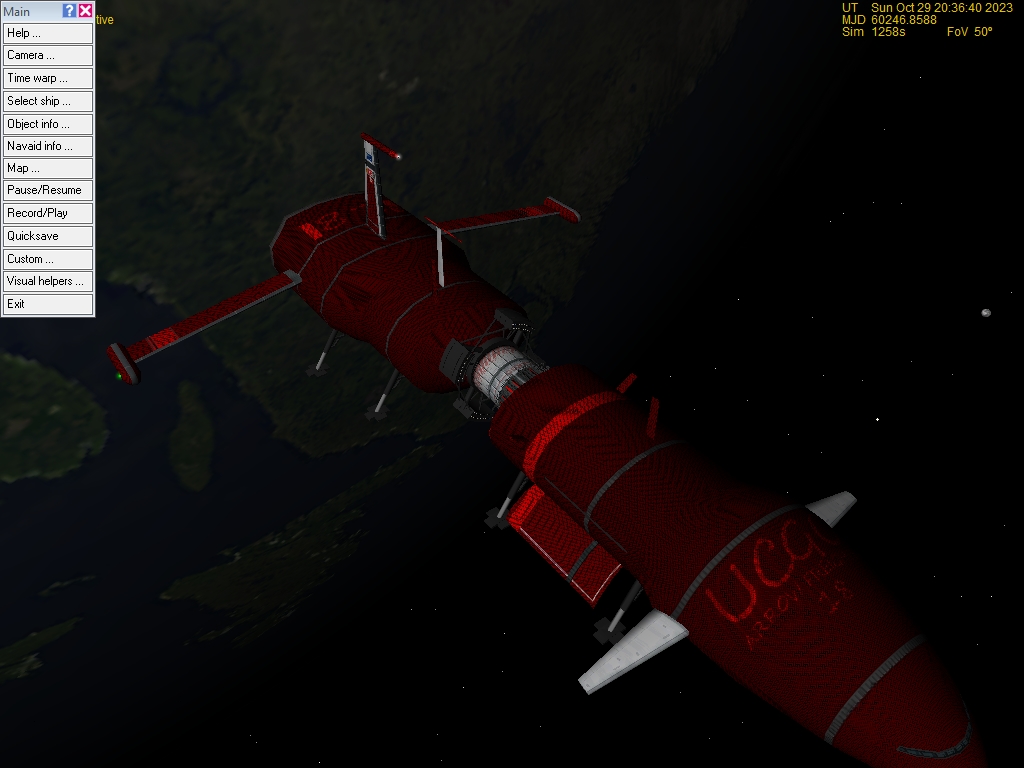 Red on red half way done