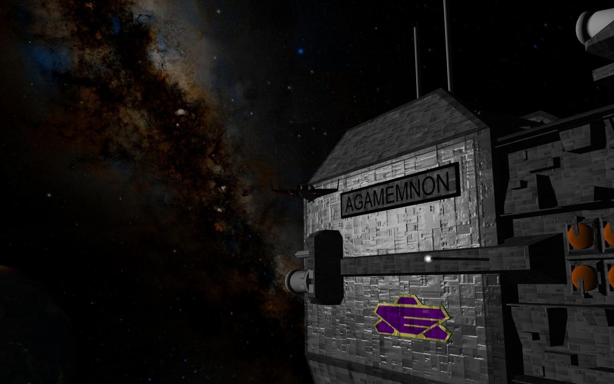 Reworking the Normal Map Textures on the entire vessel, nose to tail, as well as the specular reflection properties of the materials.  Here, a Deltagl