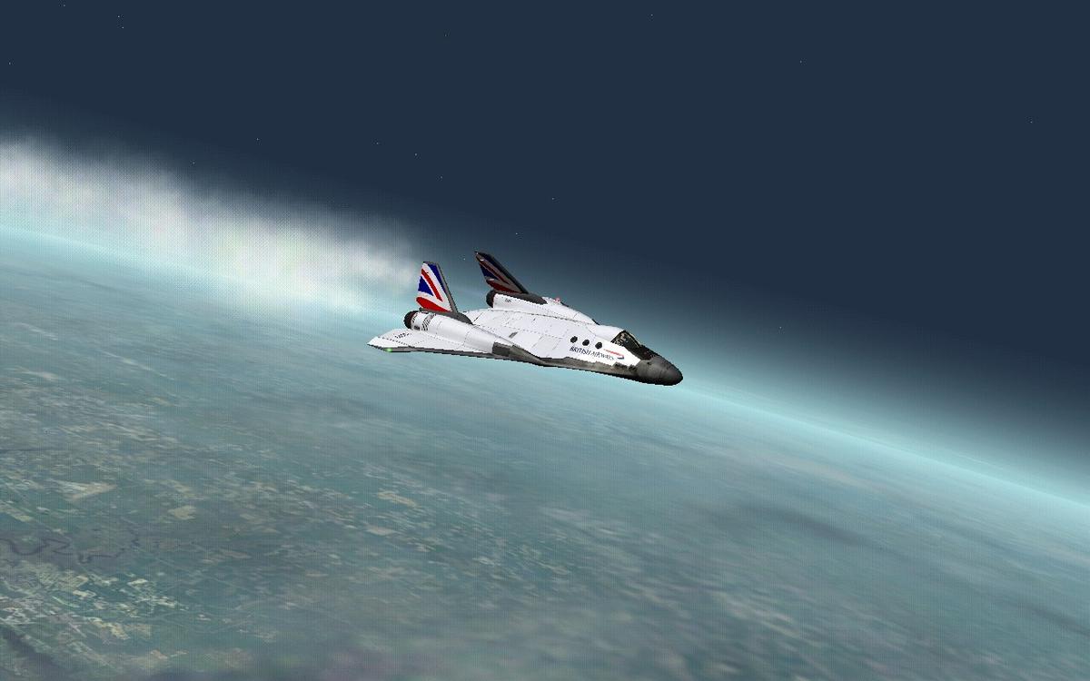Scramming along over the New Jersey coast,