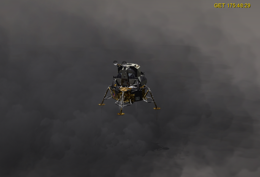 seconds to touchdown