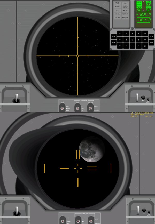 Sextant and Scanning Telescope panels