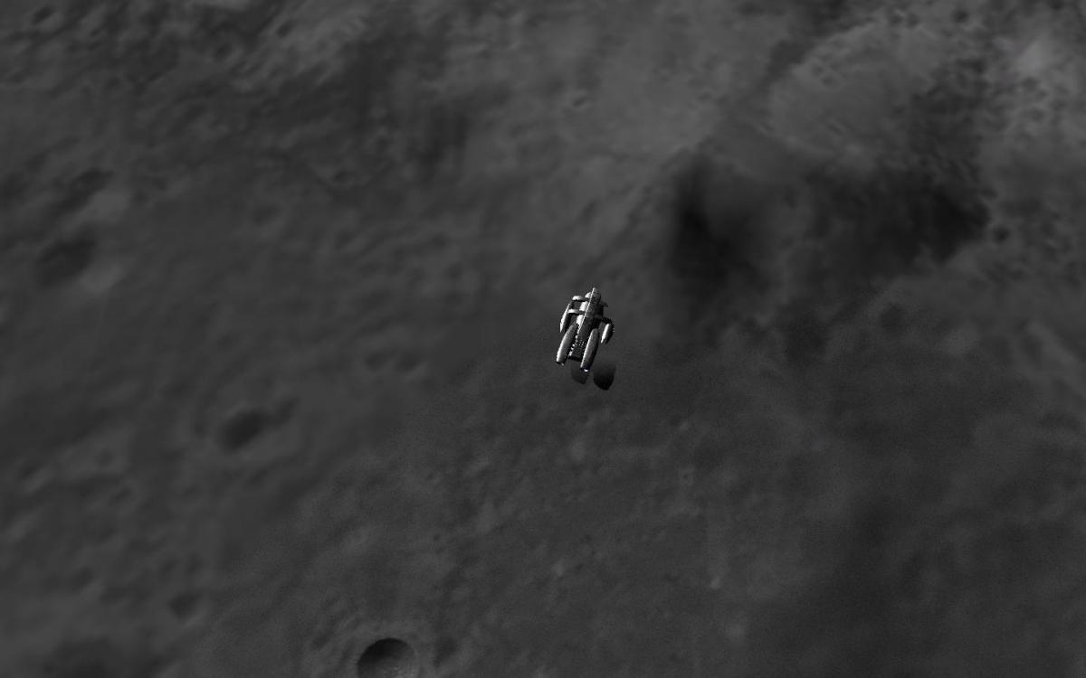 shot of the artifact taken from AS 511 command module