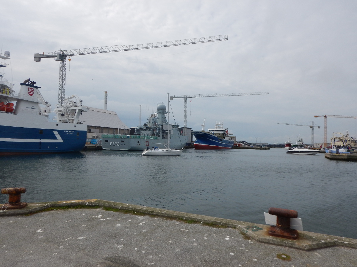 Skagen marina, astern view