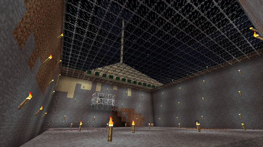 Sky light over my mine.