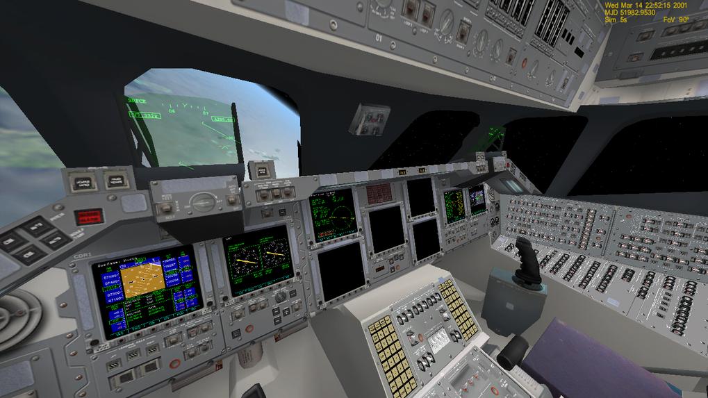 Space Shuttle Cockpit