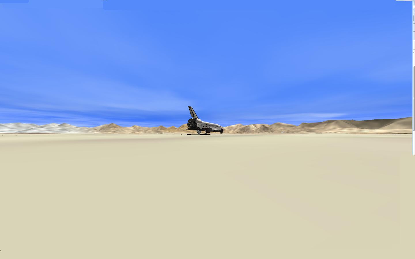 Space Shuttle Landing at WSN