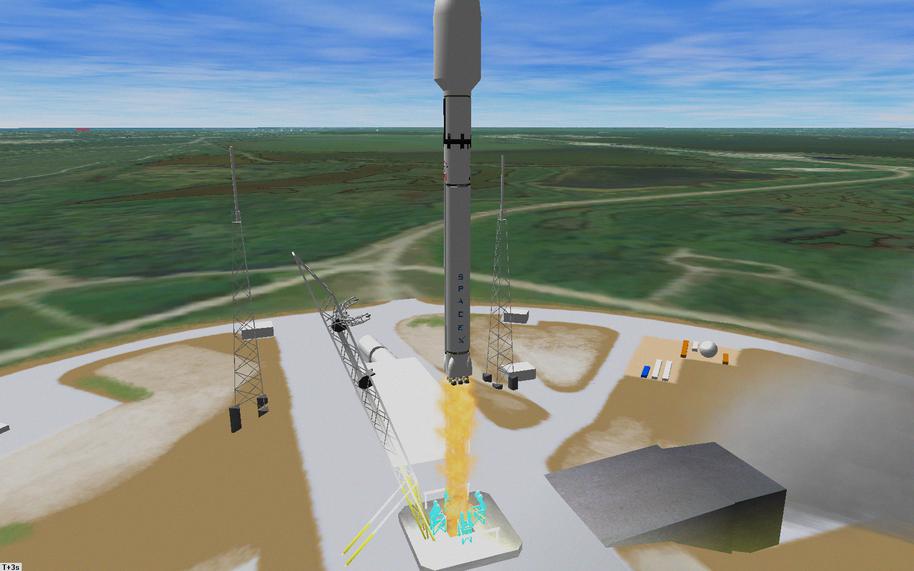 SpaceX Falcon 9 launch.

Payload ECS-1

Date: 14 April 2017
