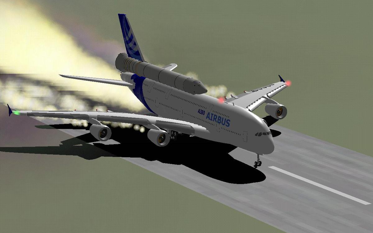SRB on A380