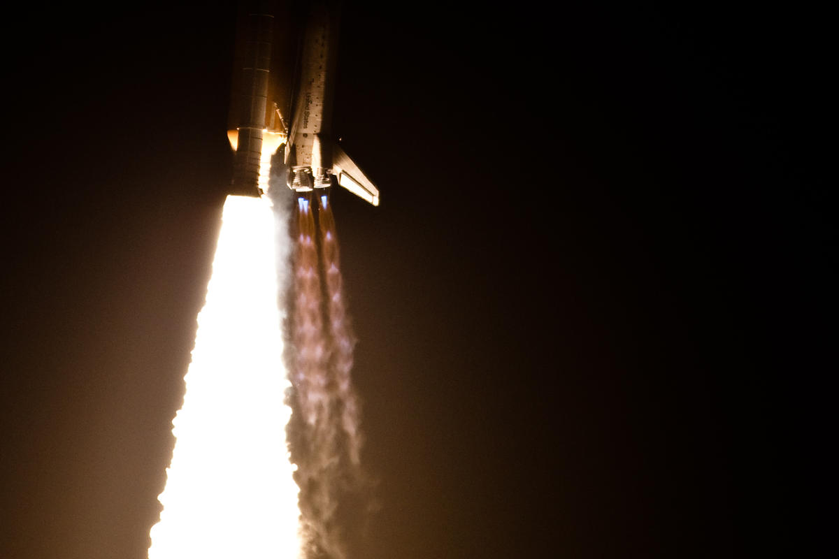 SSME Exhaust - 1