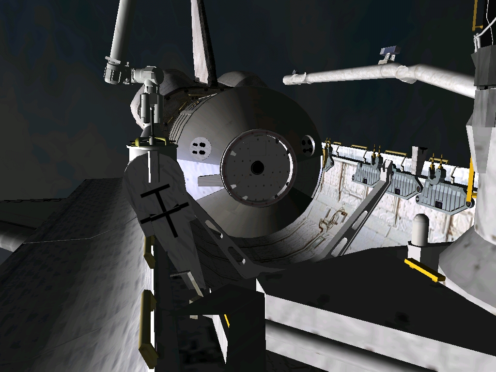 SSRMS grappling OBSS