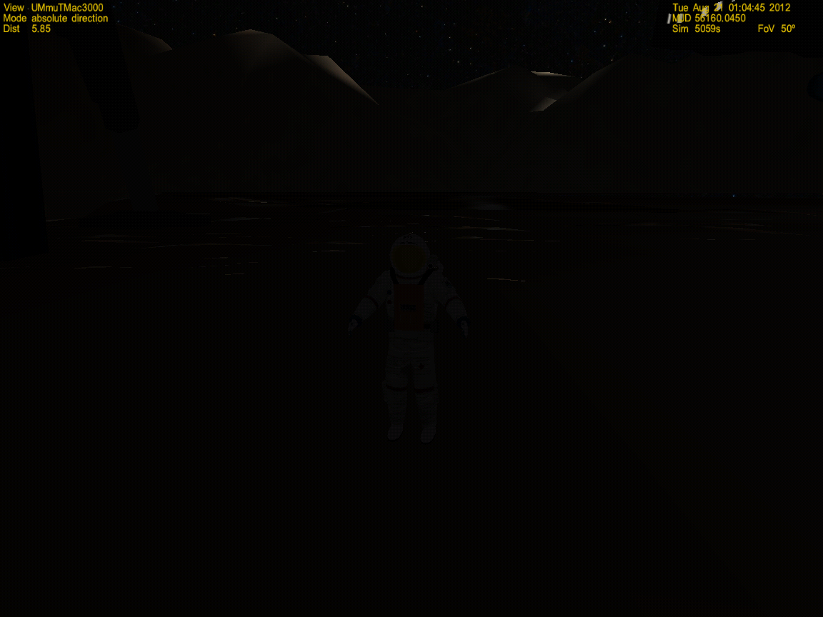 standing on mercury