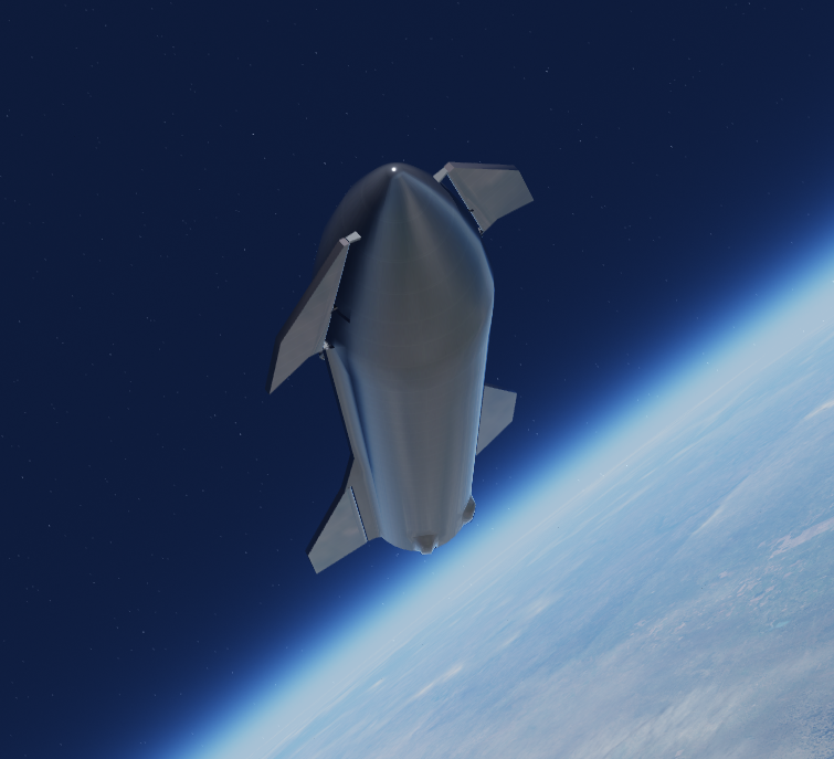 Starship MK1 landing