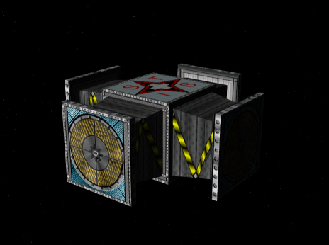 Stick Together In Space deployable station node. New version - unpackable from UCGO
