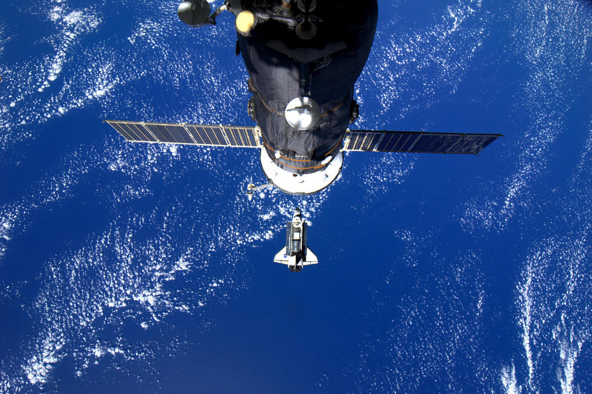 STS-133 Discovery ISS approach