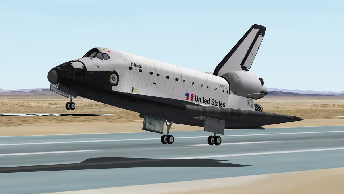 STS-4 touchdown
