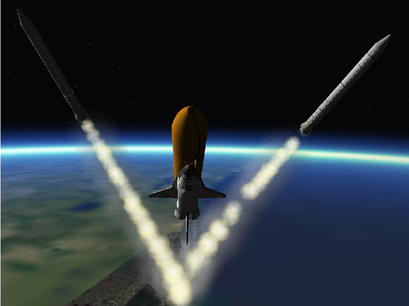 STS booster seperation