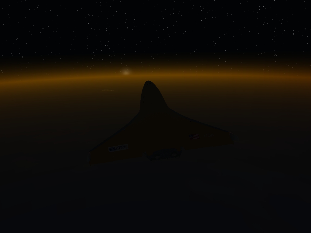 Sunrise over Ascension Island