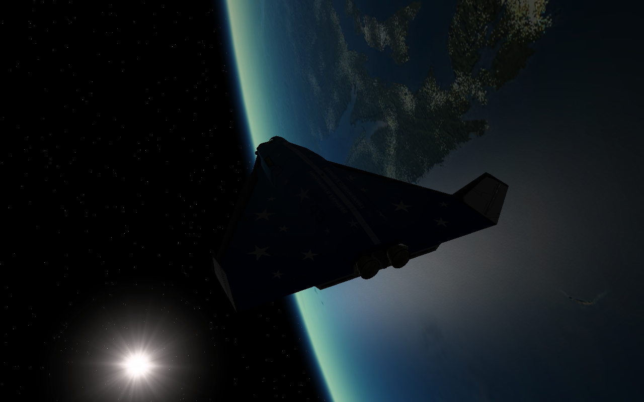 Sunset at 360Km Atlt.