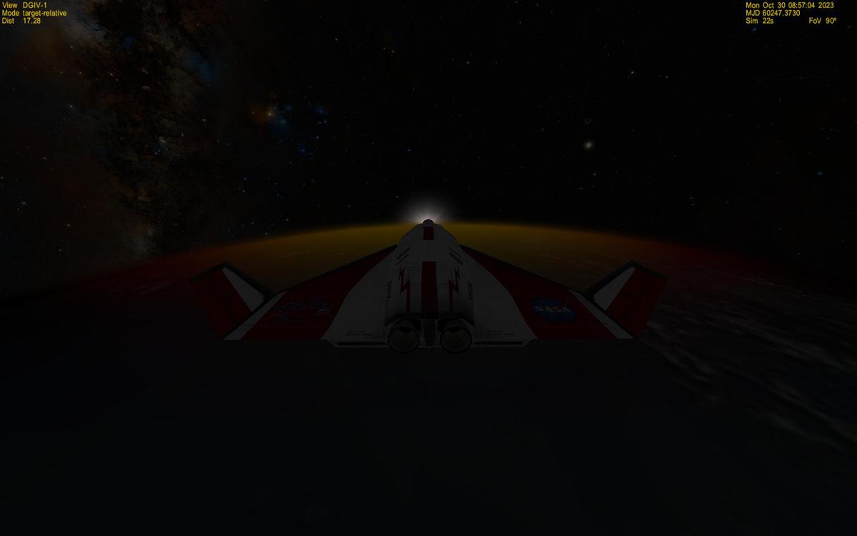 Sunset in Orbit 2