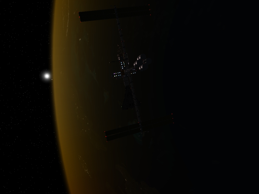 Sunset over Carribean