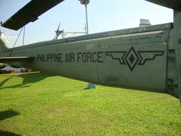 Tail of one of our Huey helicopter
