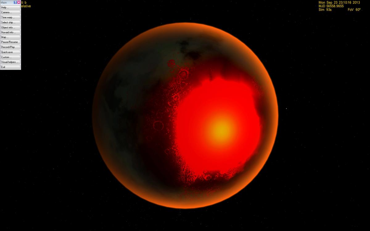 Tau Ceti b (ignore atmosphere)