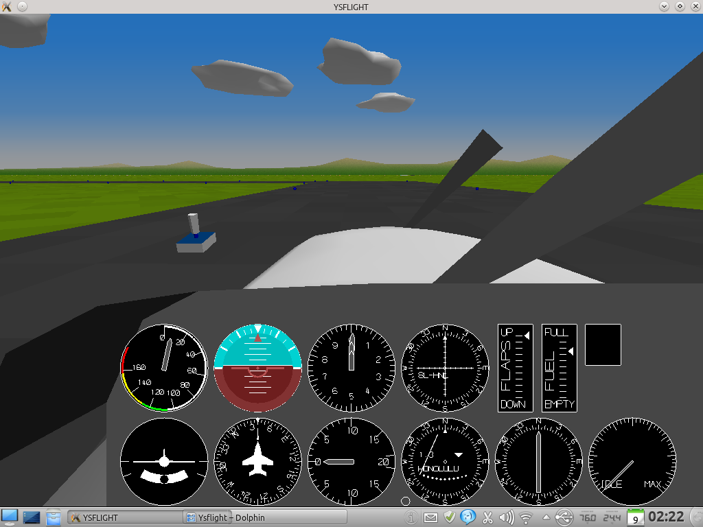 taxiing