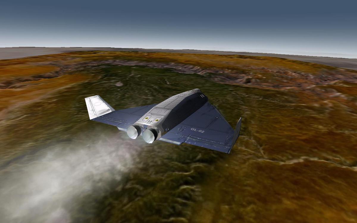 Testing Orulex Grand Canyon terrain Level 13.