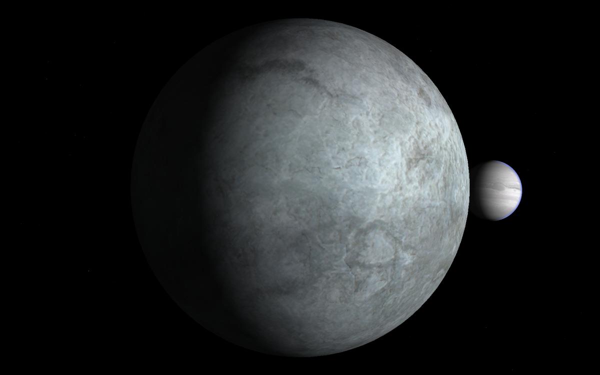 The icy moon Ups And d II