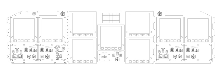 The MEDS Forward Panels, just needs all the screws placing. More to follow