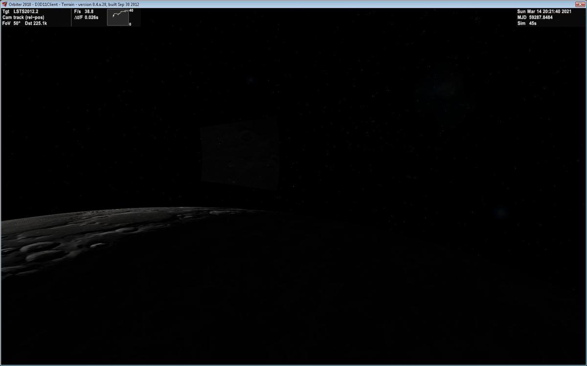 the Moon's texture is seen on the Celestial Sphere