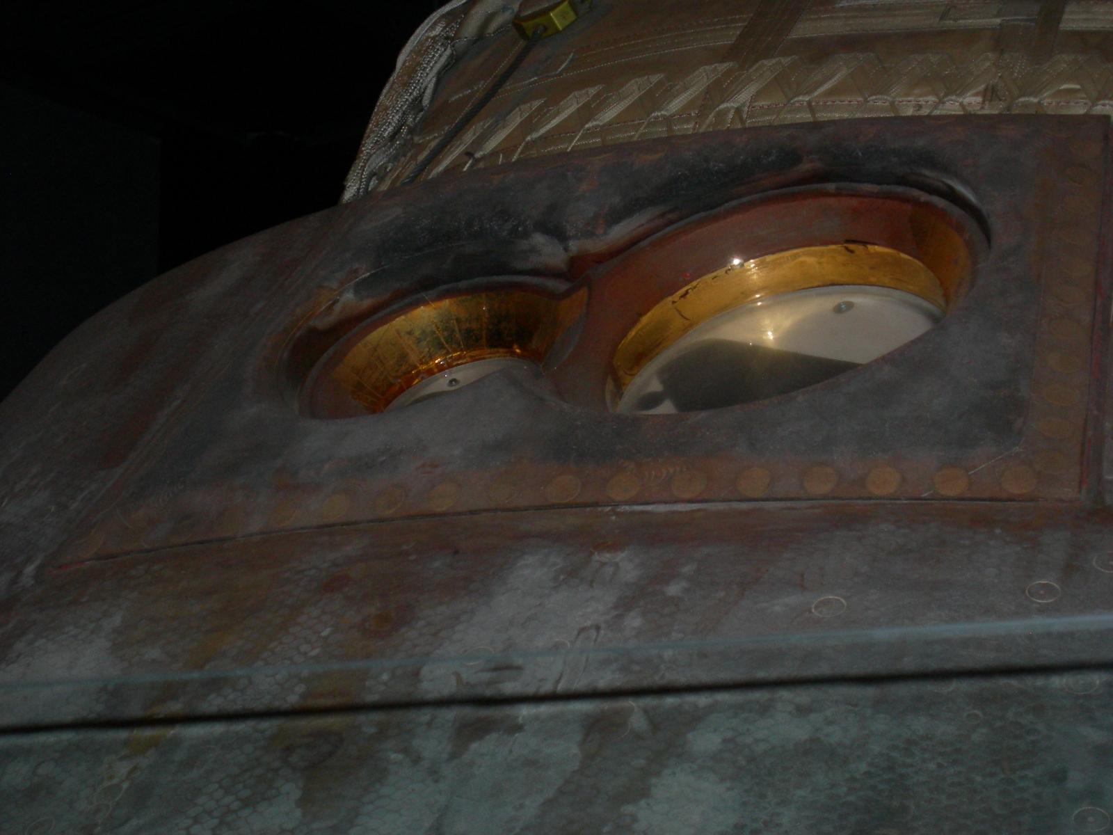 The optics unit on Kitty Hawk