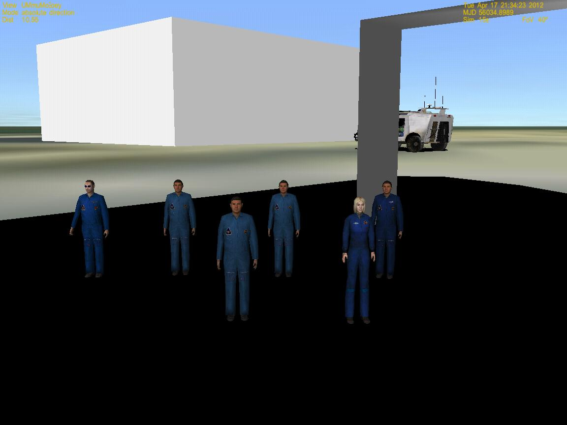 The team! Six brave astronauts (soon to be seven:)) ready to embark on the journey to Mercury!