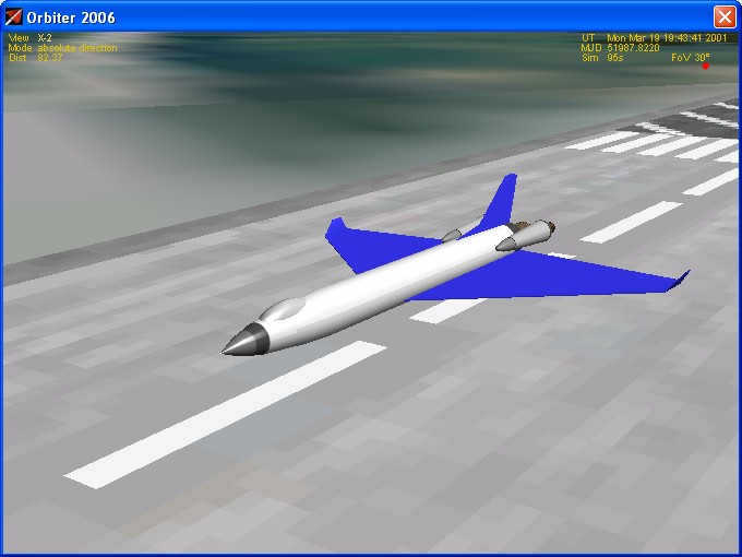 The X-2, my 2nd ship