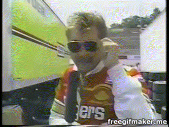 Tim Richmond at Bristol '86