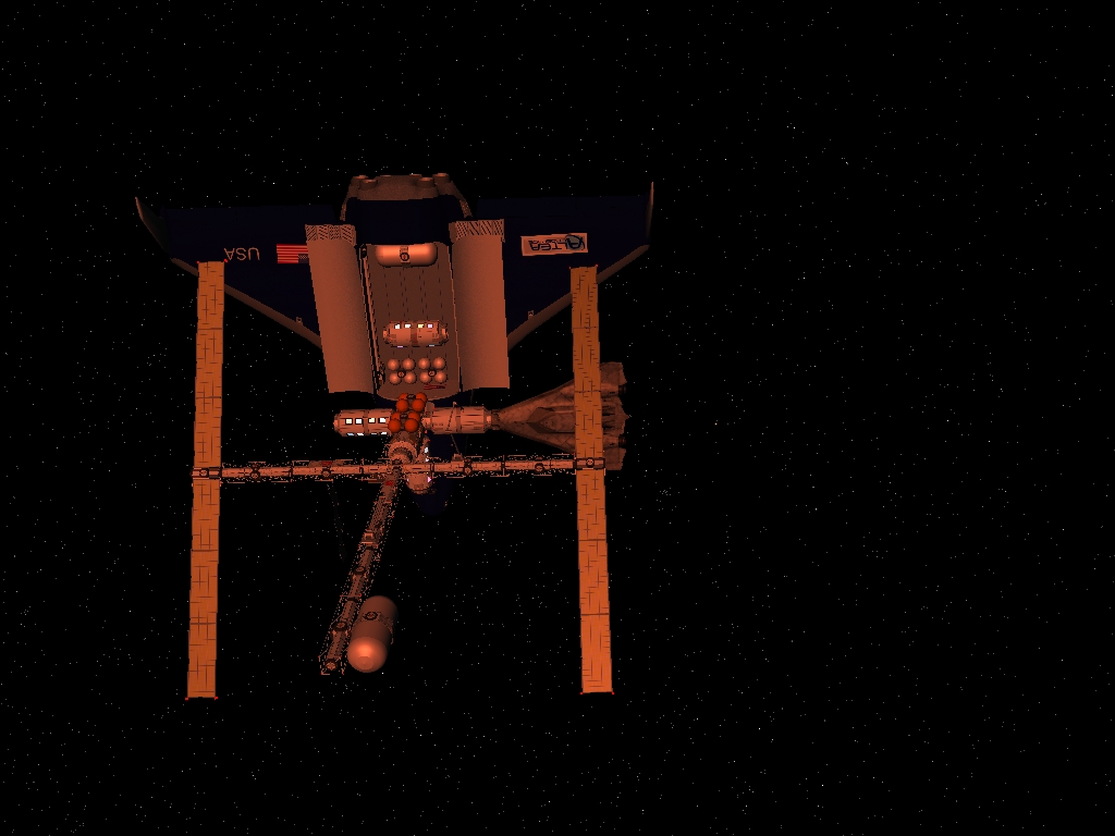 TSR01 After Construction of Solar Panel Truss