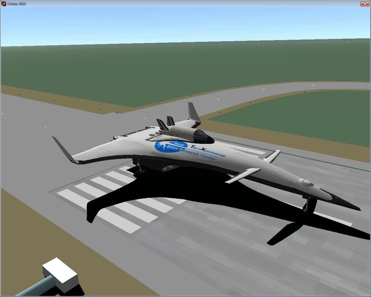TX and Eridanus before a test flight.