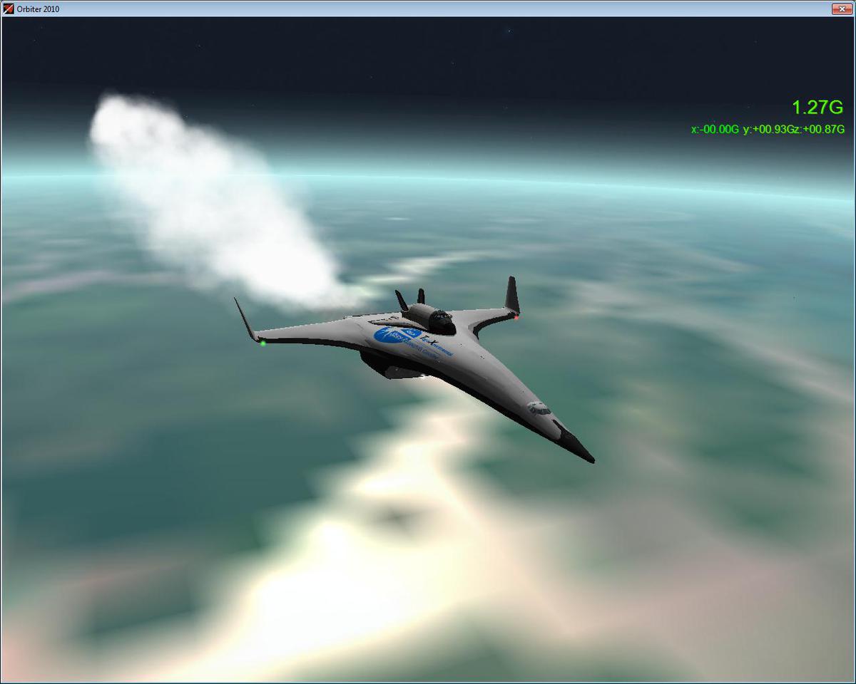 TX and Eridanus. Now at Mach 5 and 28 km up. Almost ready to cut the Eridanus loose.