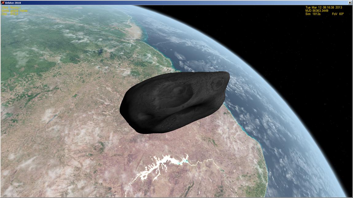 UCGO 2.5 Jazon Asteroid Approach
(Scene from UCGO 2.5 compatible Test on OMP)
