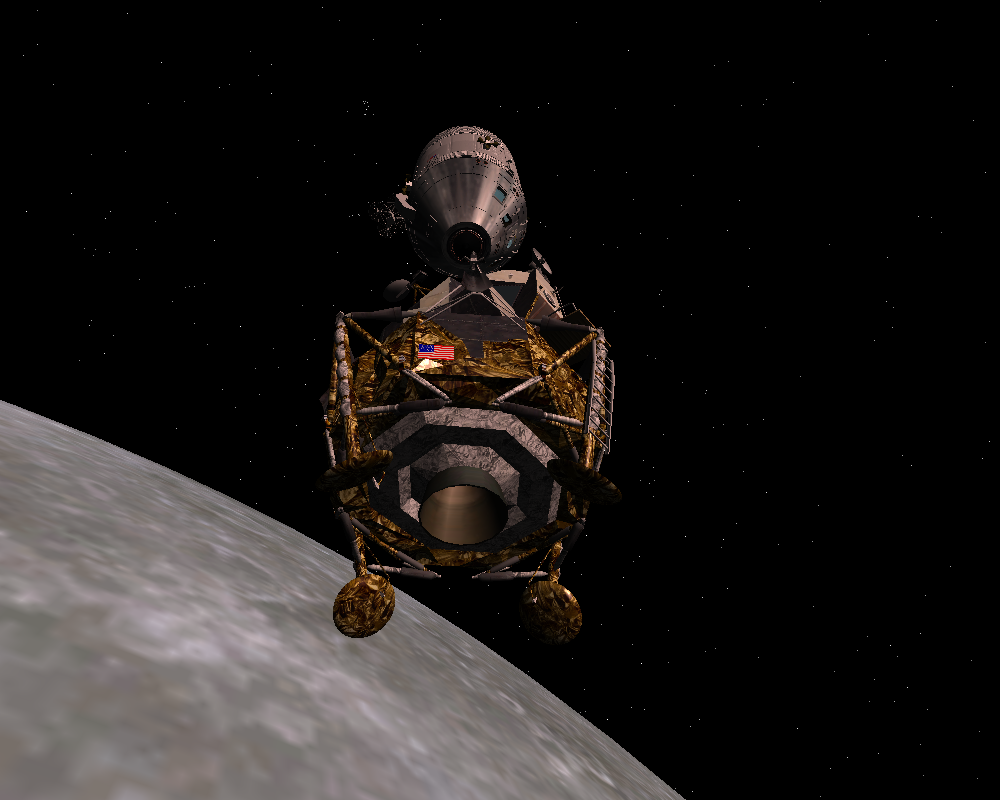 undocking from the service module