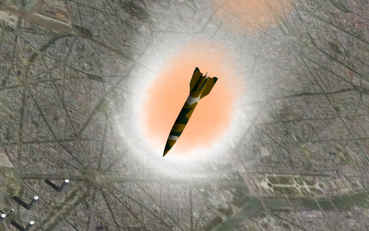 V2 hits Paris