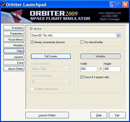 Windowed O2009 Startup