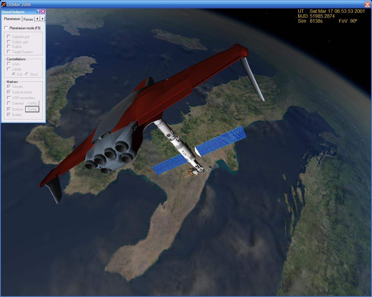 XR 5 Over Italy