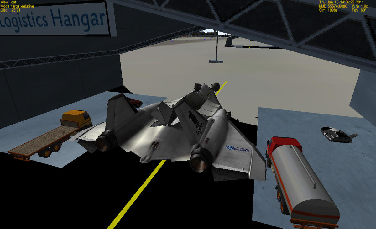 XR2 Ravenstar berthed at Wideawake International, Ascension Island.