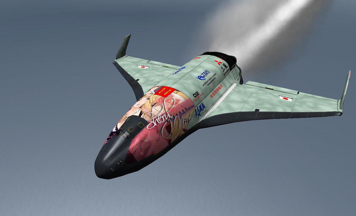 XR5J Sheryl Nome Custom in orbit