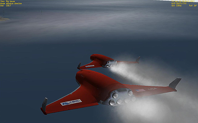 XR5s in close formation.